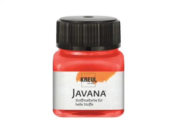 Vopsea pentru textile deschise la culoare Javana, 20 ml