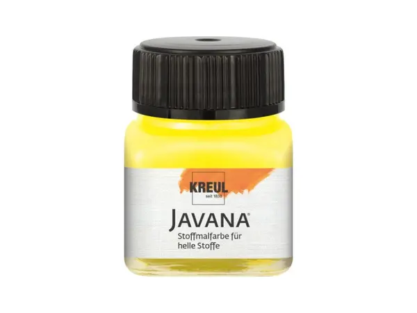 Vopsea pentru textile deschise la culoare Javana, 20 ml