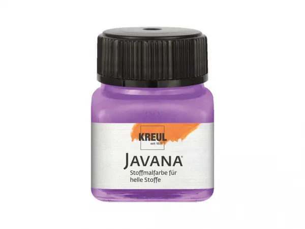 Vopsea pentru textile deschise la culoare Javana, 20 ml