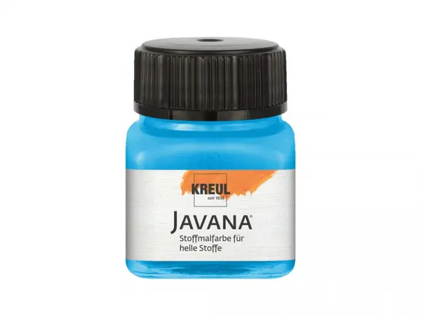 Vopsea pentru textile deschise la culoare Javana, 20 ml