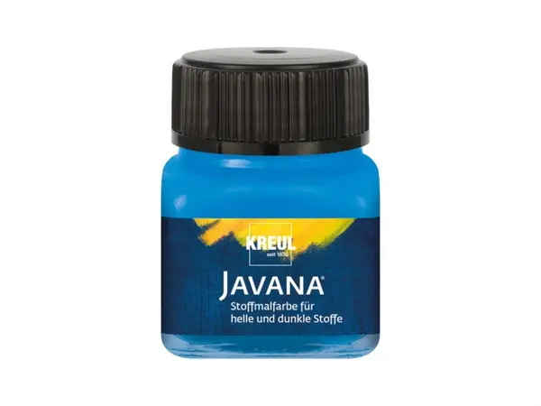 Vopsea pentru textile deschise si inchise la culoare Javana, 20 ml