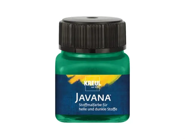 Vopsea pentru textile deschise si inchise la culoare Javana, 20 ml