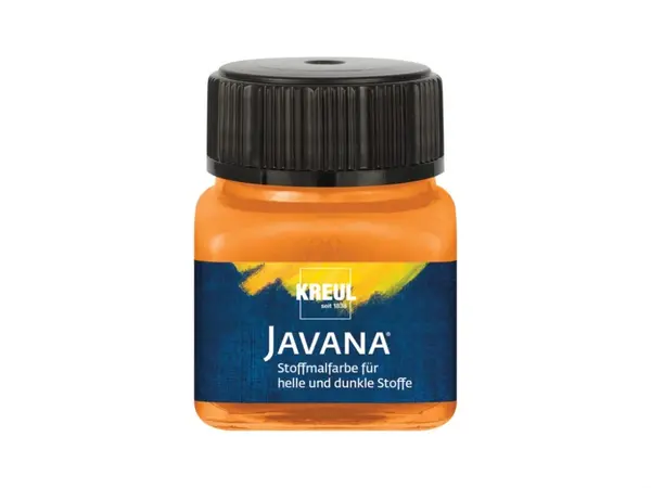 Vopsea pentru textile deschise si inchise la culoare Javana, 20 ml