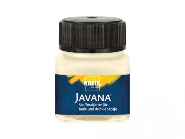Vopsea pentru textile deschise si inchise la culoare Javana, 20 ml