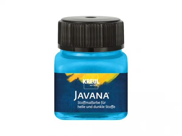Vopsea pentru textile deschise si inchise la culoare Javana, 20 ml