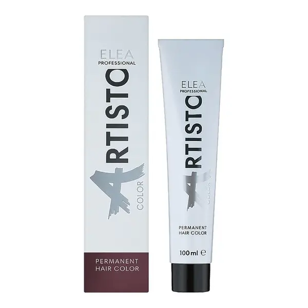 Vopsea permanenta pentru par Elea Professional Artisto Color, 5/22 Saten inchis violet intens, 100 ml