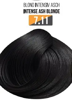 Vopsea Profesionala Fara Amoniac EVOQUE USA, Nuanta 7.11 INTENSE ASH BLONDE - Cu Ulei de Argan si 12 Aminoacizi, 100 ml - Evoque