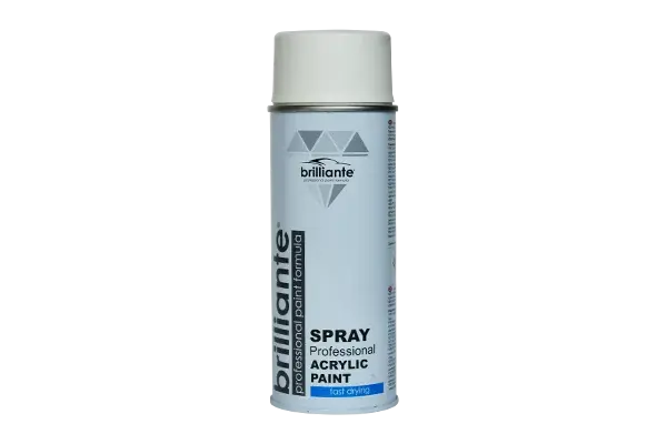 Vopsea Spray Alb Pur Mat (Ral 9010) 400 Ml Brilliante