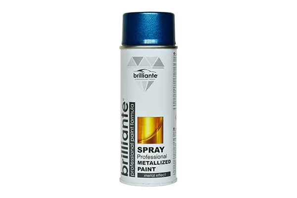 Vopsea Spray Metalizata Albastru 400 Ml Brilliante