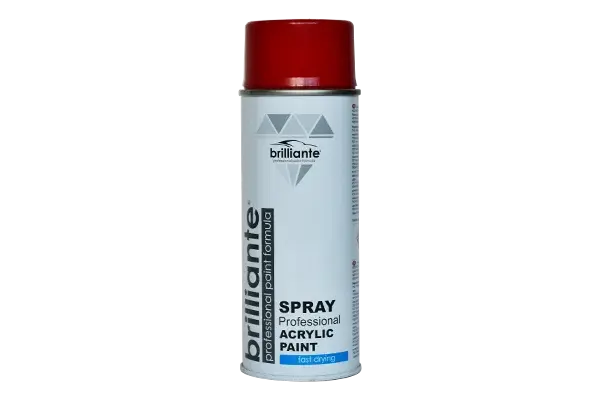 Vopsea Spray Rosu Carmin (Ral 3002) 400 Ml Brilliante