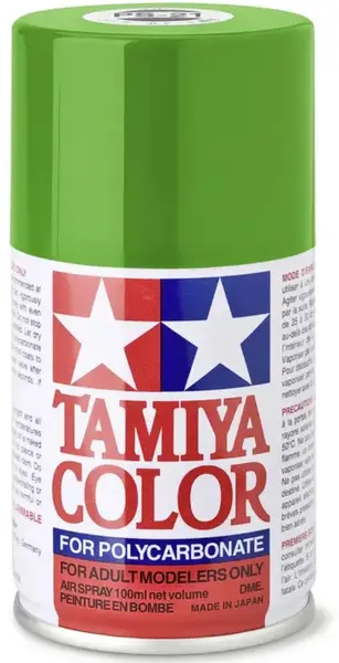 Vopsea spray Tamiya pentru suprafete transparente din policarbonat - PS-21 Park Green (100 ml) (TAM86021)
