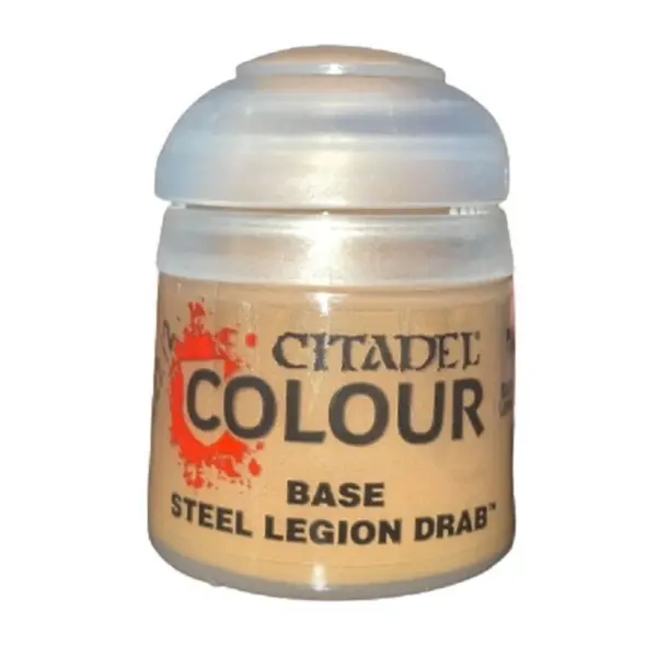 Vopsea Warhammer Base - Steel Legion Drab 12 ml