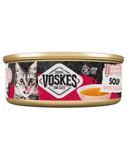 VOSKES Soup with Salmon 50 g supă cu somon pentru pisici