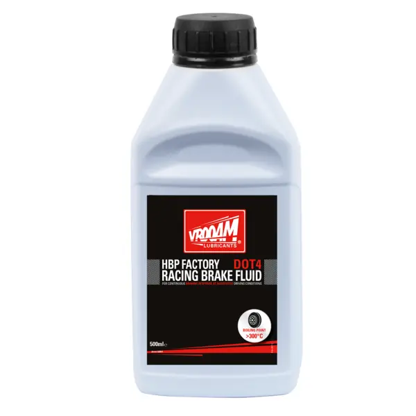 VROOAM - HBP Factory Racing Brake Fluid DOT4 - 500ml 300C