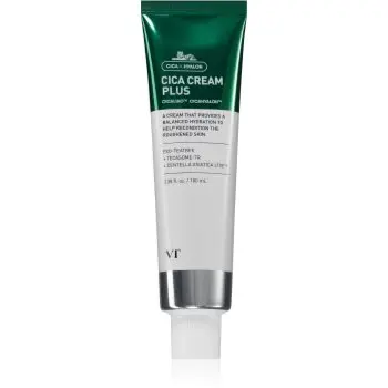 VT Cosmetics Cica Cream Plus gel crema hidratant pentru netezirea pielii