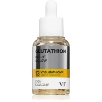 VT Cosmetics Cica Exosome G2 Brightening Ampoule ser facial cu efect iluminator cu efect calmant