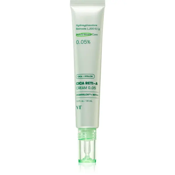 VT Cosmetics Cica Reti-A Cream 0,05 crema de noapte intensiva cu retinol 30 ml