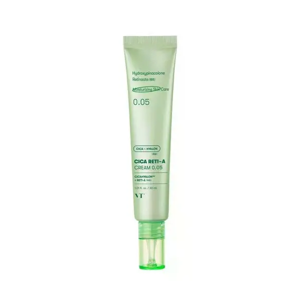 VT Cosmetics - Cremă de Față Anti-Rid cu Retinol, Cica Reti-A 0.05, 30ml