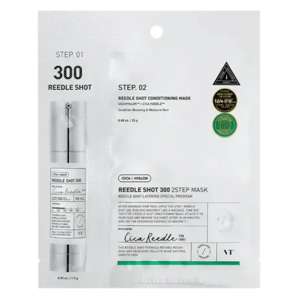 VT Cosmetics - Reedle Shot 300 2-Step Mask, 1pc