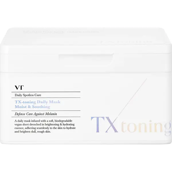 VT COSMETICS TX-Toning Daily Mask, 30 măști