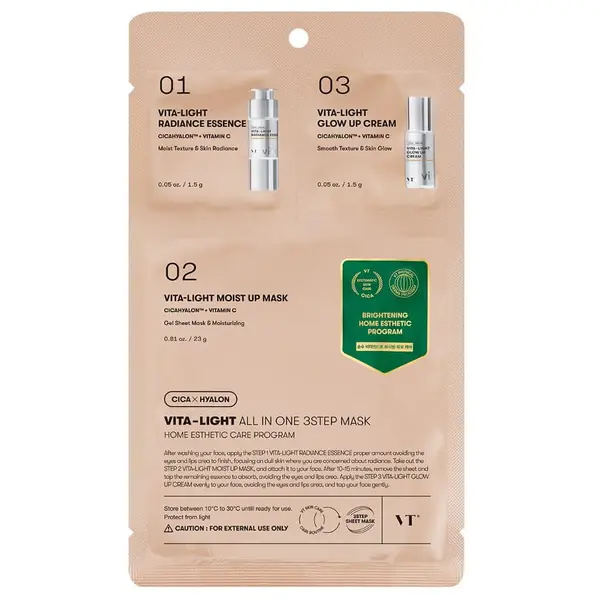 VT Cosmetics – Vita-Light All In One 3 Step Mask