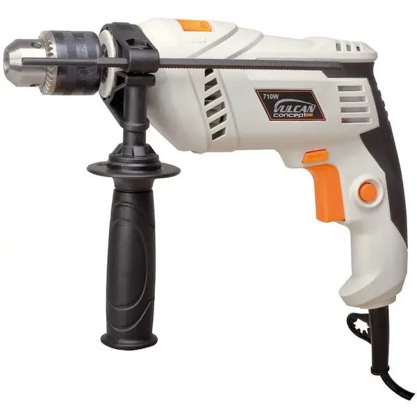 VULCAN Masina de gaurit cu percutie VULCAN VZW801, mandrina stabila de 13 mm, 800 W, viteza de rotatie 3000 RPM