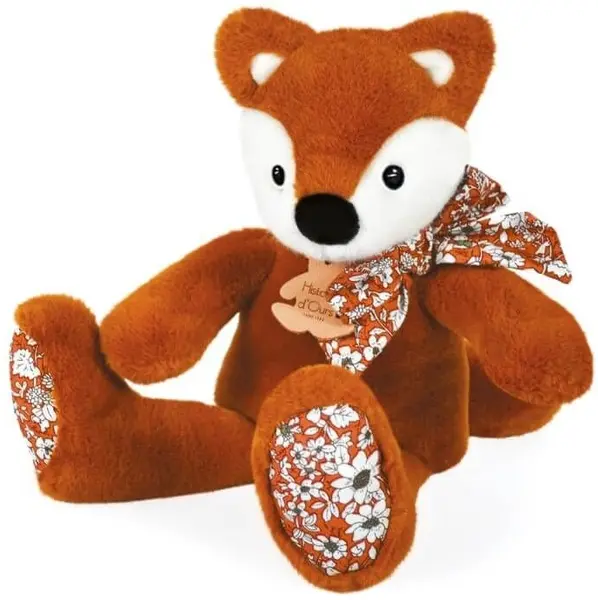 Vulpe de pluș Doudou - Copain Calin, 25 cm