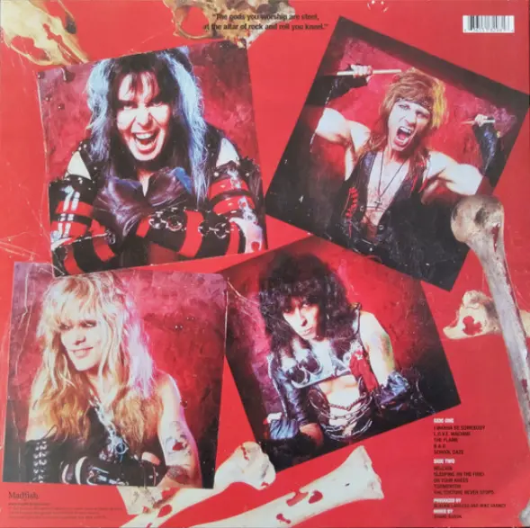 W.A.S.P. - Red Vinyl | W.A.S.P
