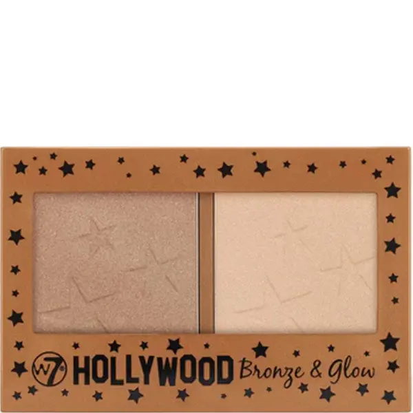 W7 Hollywood Bronze & Glow Bronzer and Highlighter