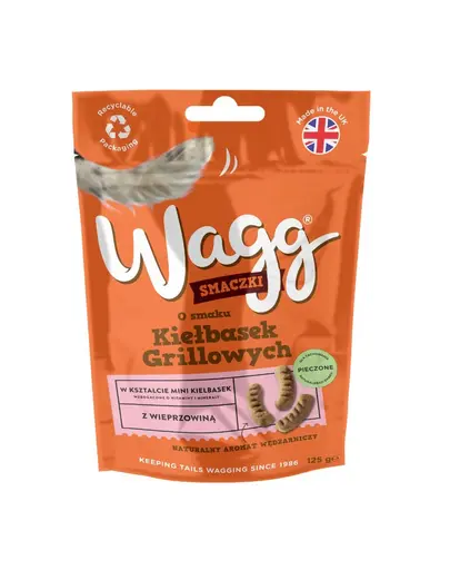 WAGG recompense cu porc pentru câini 3x125g
