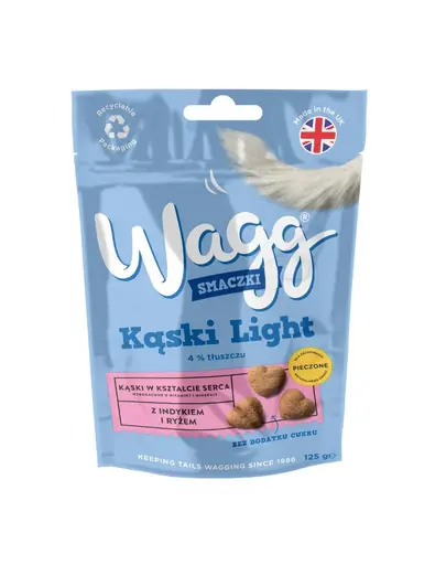 WAGG recompense pentru câini Light 6x125g