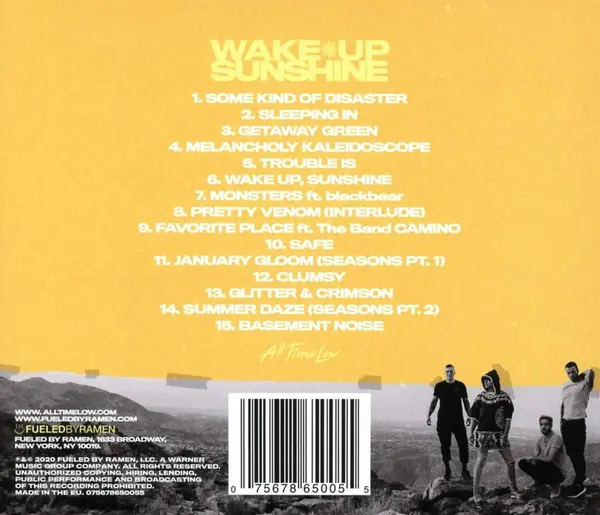 Wake Up Sunshine | All Time Low