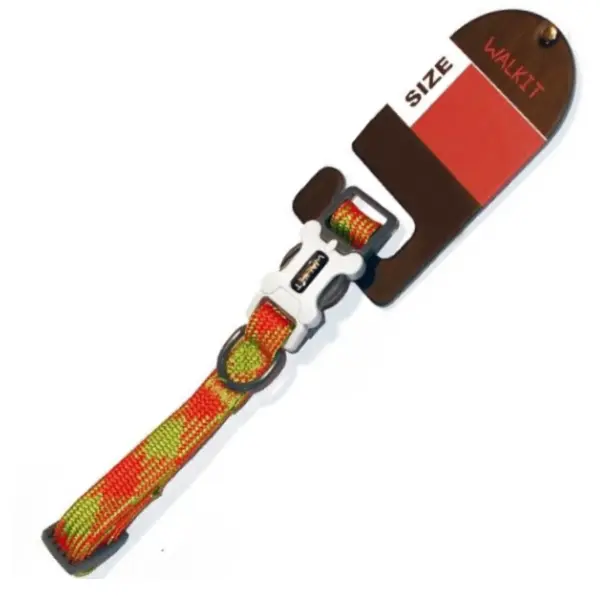Walkit Zgarda Caine Tubular Multicolor S 1.6 X 25-35 cm Orange