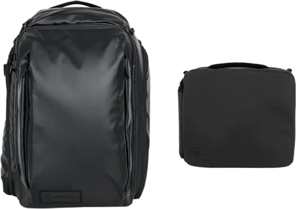 WANDRD Transit Travel Backpack Photo Bundle 45L Black