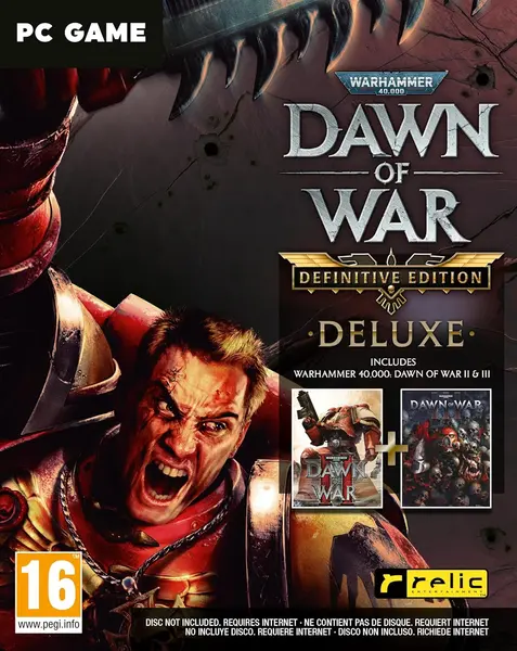 Warhammer 40,000: Dawn of War - Definitive Edition, Deluxe (PC) - Cod în cutie