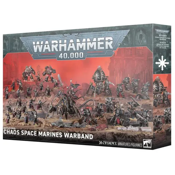 Warhammer Battleforce - Chaos Space Marines Warband