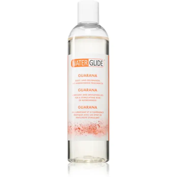 Waterglide 2v1 Guarana gel lubrifiant pentru masaj 300 ml