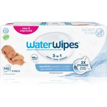 WaterWipes Baby Wipes 9 Pack servetele delicate pentru copii