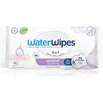 WaterWipes Soothing Clean servetele delicate pentru copii