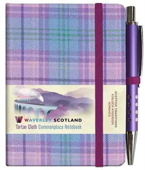 Waverley S.T. (S): Romance Mini with Pen Pocket Genuine Tartan Cloth Commonplace Notebook, Hardback/***
