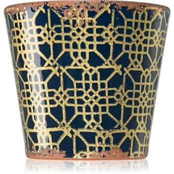 Wax Design Lattice Midnight Blue Spa Water lumânare parfumată