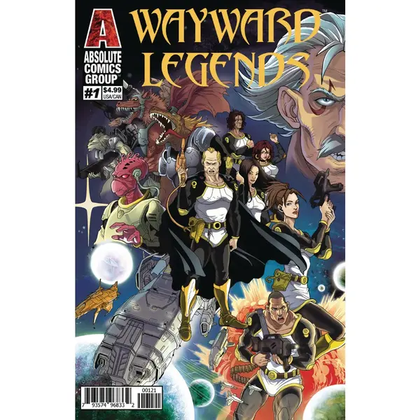 Wayward Legends 01 Holographic Gold Foil Cvr