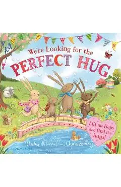 We're Looking for the Perfect Hug: A Lift-The-Flap Adventure and Perfect Mother's Day Gift - Martha Mumford