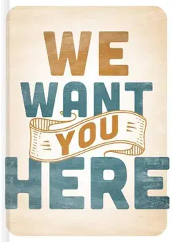 We Want You Here, Hardcover/Thom S. Rainer