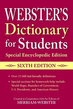 Webster's Dictionary for Students, Special Encylopedic Edition, Paperback/***