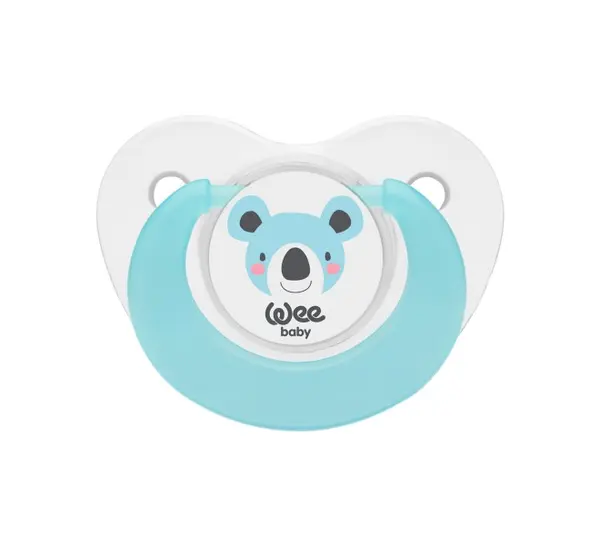 WEE BABY Suzete din silicon forma ortodontica nr.2 - 320