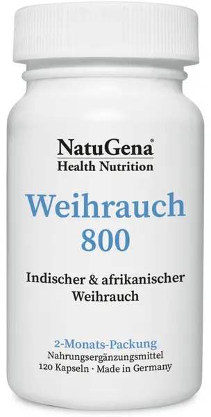 Weihrauch 800, 120 capsule , NatuGena