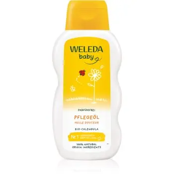 Weleda Baby and Child ulei pentru bebeluși, cu gălbenele fara parfum