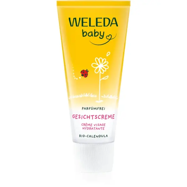 Weleda Baby crema de fata cu galbenele fara parfum 50 ml