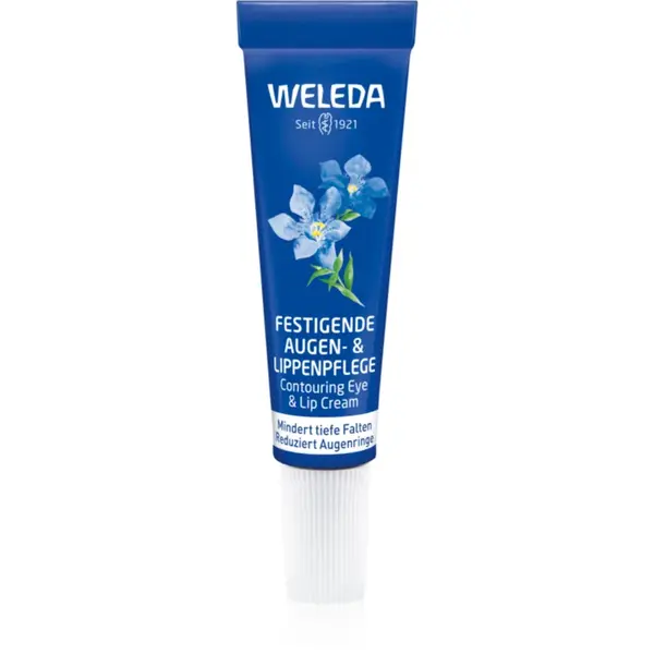 Weleda Blue Gentian & Edelweiss crema cu efect de lifting pentru conturul ochilor si buzelor 10 ml